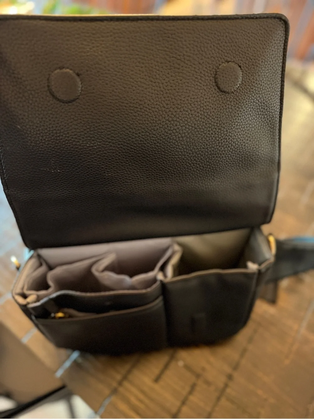 Clever made fanny pack or crossbody diaper bag